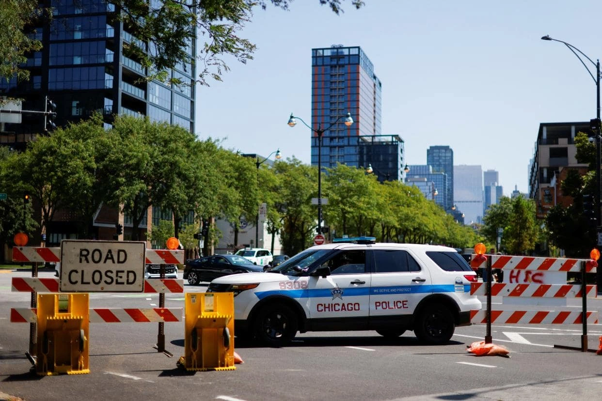 Police said the weekend gunshots in Chicago left four people dead and ten injured.